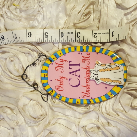 Cat Wall Hanging Decor - Plaque Home. - Picture 3 of 5